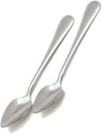 Grapefruit Spoon, 2-Pack, 7 in L, Silver