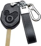 ontto Leather Car Key Fob Cover Key