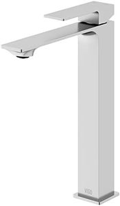 VIGO Dunn 11 inch H Single Hole Single Handle Bathroom Faucet in Brushed Nickel - Vessel Sink Faucet VG03036BN