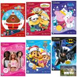 Chocolate Advent Calendar - Kids Character Advent Chocolate Bundle with Peppa Paw Patro Barbie Minnion | Countdown to Christmas Chocolate | Nuts Free Advent Calendar for Kids Men Women 200g (3)