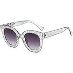 Sunglasses for Women Vintage Sunglasses Trendy Retro Fashion Rhinestones Glasses