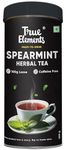 True Elements Spearmint Tea 100g - Natural Herbal Tea | Caffeine Free | Calming Tea for Relaxation | Stress Relief | Helps in PCOS & PCOD