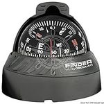 FINDER Boat Marine Compass 2" 5/8 Black Surface Mount