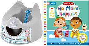 Pourty Easy-to-Pour Potty (Penguin Grey), P1GR & No More Nappies: A Potty-Training Book (Campbell Big Steps, 2)