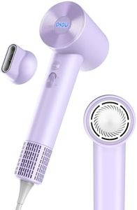 OSOU Hair Dryer, Negative Ionic Hair Dryer, High-Speed Blow Dryer with 110, 000 RPM Brushless Motor, Fast Drying Lightweight Travel Hairdryer, Low Noise Home Hair Dryer with Smooth Nozzle