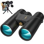 Fiyxlop 12x42 HD Binoculars for Adu