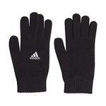 adidas,Unisex-Adult,Tiro Glove,Black/White,Large