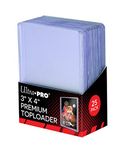 25 - Ultra Pro 3 X 4 Top Loader Card Holder for Baseball, Football, Basketball, Hockey, Golf, Single