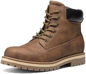 Bruno Marc Men's Insulated Winter Casual Boots Outdoor Warm Cold-Weather Work Boots,BROWN,Size 12,SBSB226M-1