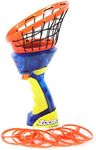 Zoom-O Flying Disc Launcher w/Catch Net | Catch and Shoot Plastic Discs Up to 100 Feet in Air | Fun Outdoor Toy for Boys and Girls