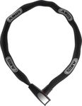Abus Abus, 8807K Steel-O-Chain, Chain Lock, Key, 7mm, 85cm, 2.8', Black,
