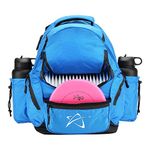 Prodigy Disc BP-3 V3 Disc Golf Backpack - Golf Travel Bag - Holds 17+ Discs Plus Storage - Tear and Water Resistant - Great for Beginners - Affordable Golf Bag (Blue)