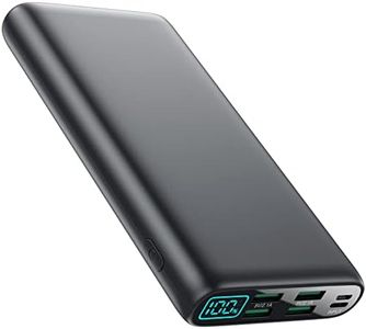 Trswyop Batería Externa 27000mAh,[5 Salidas únicas & 0-100% Pantalla LCD] Gran Capacidad Power Bank USB C Carga Rápida Cargador Portatil Compatible con iPhone 15 14 13 Pro MAX Samsung S23 S22 Huawei