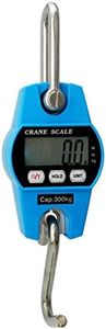 Outmate 660lb/300kg Digital Crane Scale - Compact LCD Handheld Hanging Scale for Garage, Farm, Hunting, Fishing & More(300kg/Plastic Shell/Blue)