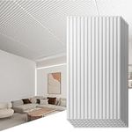 Art3d 6-Pack Slat Design 3D Wall Pa