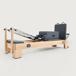 Pilates Reformers, Foldable Pilates Reformer Machine, Pilates Machines for Home Use, Pilates Reformer Workout Machine, Pilates Bed for Home Gym - 300Lbs Weight Capacity