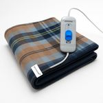 Zennovate Superior ISO Certified Electric Under Blanket|Electric Bed Warmer with Multiple Heat Controls (Body, Foot, High, Low)|Single Bed Size Electric Blanket (150cmx80cm) |2 Year Warranty