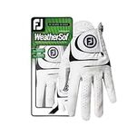 FootJoy Women's WeatherSof Golf Glove, White Small, Worn on Left Hand, Previous Season Style