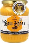 Q Honey Raw Wildflower Honey 1kg – From Gold 2025 to Platinum 2026 & No.1 Crystallised Honey at the London Honey Awards – Unheated, Unfiltered, Unpasteurised