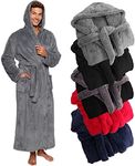 Ross Michaels Mens Luxury Robe Hood