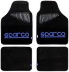 SPARCO SPC1901 Non-Slip mats,Set of 4 Units, Blue