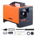 VEVOR Diesel Air Heater, 12V 5KW All-on-one Diesel Heater with Remote Control and LCD Display, 5L Fuel Tank Portable Diesel Parking Heater, Rapid Heating for RV Trailer Camper Van Boat And Indoors