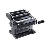 Marcato Atlas 150 Pasta Maker with A Polished Finish, Black