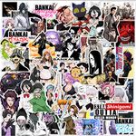 Paper9store Pack of 75+ Bleach Stickers for Laptop, Phone Case, Guitar, Bike, Pc, Scrapbook etc. Waterproof Glossy Laminated Residue Free Anime Stickers