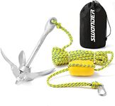 Swonder Kayak Anchor, 3.5lbs Foldin