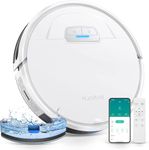 HONITURE Robot Vacuums and Mop, 4000pa Strong Suction, 3-in-1 Robotic Vacuum Cleaner, Ultra-Slim, 150 Min Runtime, WiFi/APP&Remote&Voice Control, Works with Alexa, Ideal for Pet Hair and Carpet(G20)