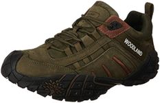 Woodland Men Gc 2318116_Olive Green_10 Leather Clogs-10 UK (44 EU) (11 US) 2318116OLIVE