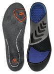 Sof Sole Airr Orthotic Insoles- Provides Stability and Support to Feet,Air Chamber in Heel and Polymer Gel in Forefoot Provide Shock Absorption,Ideal for Low to Neutral Arch Types,UK 10-11,Green/Black