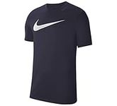 Nike Mens T-Shirt, Obsidian/White, 