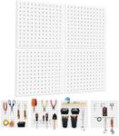 Dobures 4PCS Pegboard,Metal PegBoar