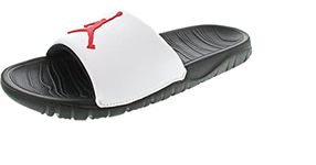Jordan Break AR6374-016 Mens Slide Shoes (Black/University RED-White)