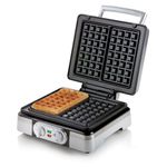 Domo DO9149W Waffle Maker, Steel, 1400 W