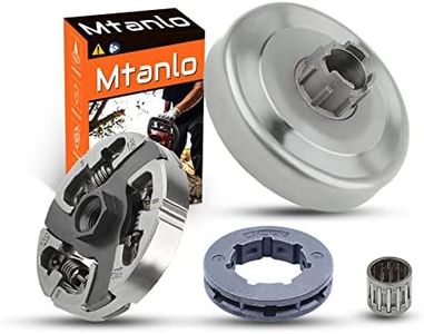 Mtanlo .404 Rim Sprocket Clutch Drum Bearing Kit for Husqvarna 394XP 395XP 181 281 288 288XP 181XP 281XP 394 395 Chainsaw Replacement Parts