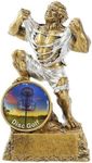 Decade Awards Monster Disc Golf Trophy - 6.75 Inch Tall | Disc Golf Monster Award - Engraved Plate Upon Request