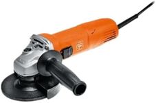 Fein Corded Compact Angle Grinder with 4-1/2" Grinding Wheel and 5-8/11" Mounting Thread - Solid Metal Drive Head, 420 W Output, 12,500 RPM - WSG 7-115/72219760120