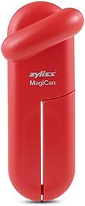 Zyliss MagiCan Manual Can Opener with Lid Release - Heavy Duty Can Opener Kitchen Gadgets - Home Can Opener Manual- Easy to Use Hand Held Can Opener - Effortlessly Open Cans - Compact Design - Red