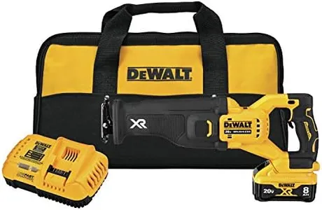 DEWALT 20V MAX* XR Reciprocating Saw Kit, Power Detect Tool Technology (DCS368W1)