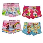 ASTAKSARI Kids Panty Girl's Kids Series Baby Underwear Little Girls' Cotton Boyshort Panties Pack of 4 (Multicolor) (11-12 Years)