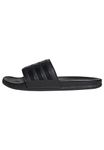 adidas Unisex Adilette Comfort Slides Trainers, Black, 10 UK