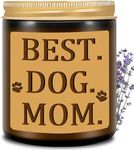 Dog Mom Gifts for Women, Dog Mom Gifts, Funny Dog Mom Gifts for Owners&Pet Lovers, Best Gifts for Dog Mom, Unique Dog Mom Anniversary Birthday Gifts - Lavender Scented Candles Dog Mom Gifts