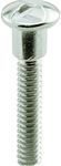 Prime-Line Products MP17055 One-Way Shoulder Screws, 10-24 x 1-3/16 in., Steel Const., Chrome Plated, 25 Pack