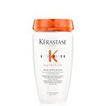 Kérastase Nutritive, High Nutrition Rich Shampoo for Very Dry Hair, Protein Enriched Formula with Niacinamide, Bain Satin, 250 ml