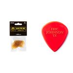 Dunlop 427P Ultex® Jazz III, 1.38mm, 6/Player's Pack & 47PEJ3N Eric Johnson Classic Jazz III Player's Guitar Picks (Pack of 6)