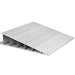 VEVOR Door Threshold Ramp, 6 inch Rise, Aluminum Alloy Threshold Ramp Rated 800 lbs Load Capacity, Handicap Ramps for Home Steps for Wheelchair, Scooters, Power Chairs, Walkers, Bicycle, Tricycle