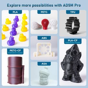 FLASHFORGE Adventurer 5M Pro 3D Printer – High-Speed, Easy Setup