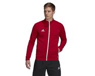 adidas Men's Entrada 22 Track Jacket, Team Power Red 2, XL